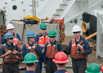Coast Guard Cutter Fir conducts SORS training
