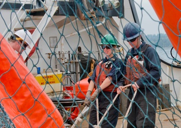 Coast Guard Cutter Fir conducts SORS training