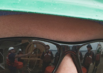 Coast Guard Cutter Fir conducts SORS training