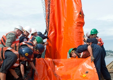Coast Guard Cutter Fir conducts SORS training