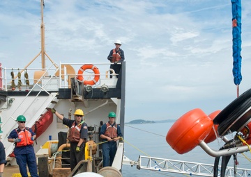 Coast Guard Cutter Fir conducts SORS training