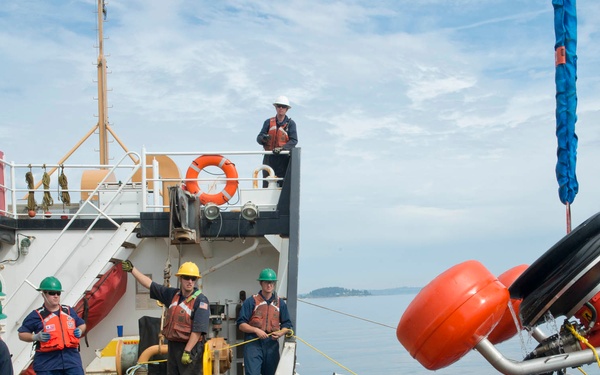 Coast Guard Cutter Fir conducts SORS training
