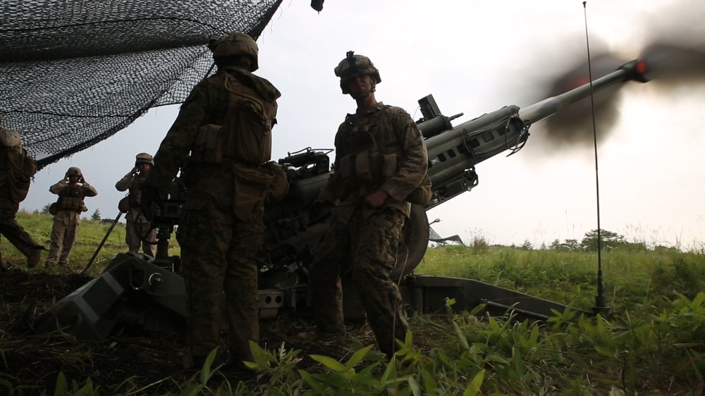 Artillery rains supreme in Hokkaido