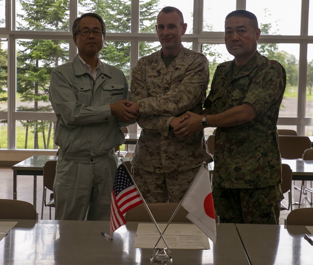 Mutual agreement establishes guidelines for artillery training
