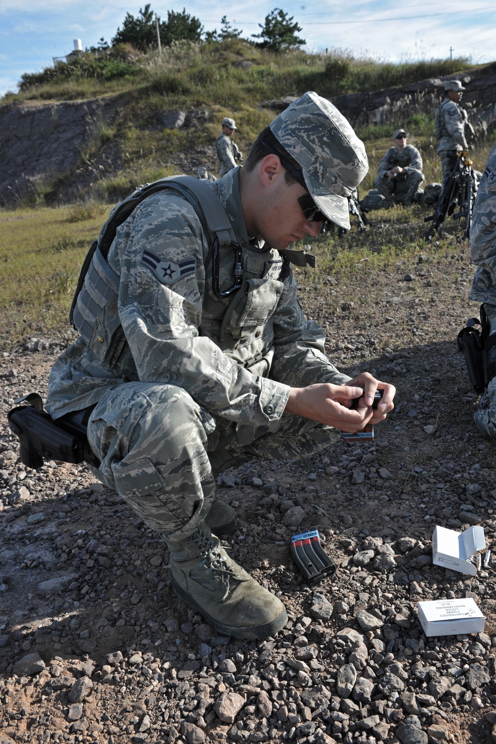 Wolf Pack and ROK defenders tackle combat readiness training