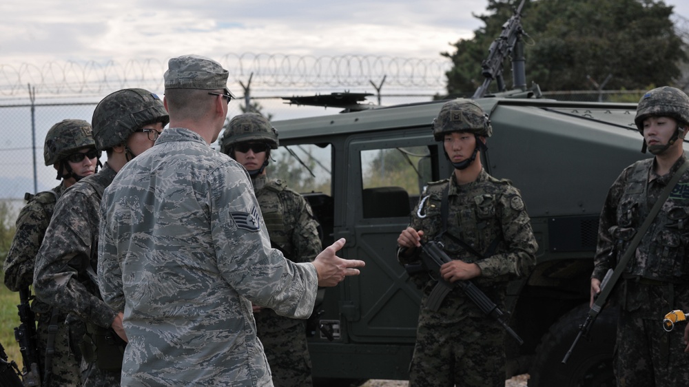 Wolf Pack and ROK defenders tackle combat readiness training