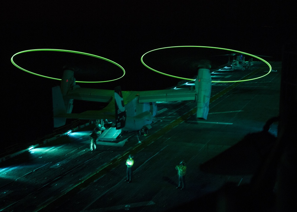 MV-22 night vision device flight operations