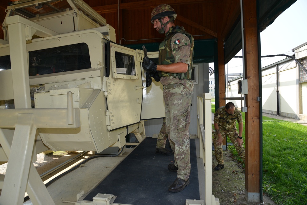 CIMIC Italian Army soldiers