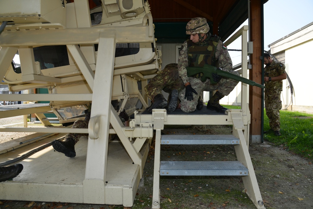 CIMIC Italian Army soldiers