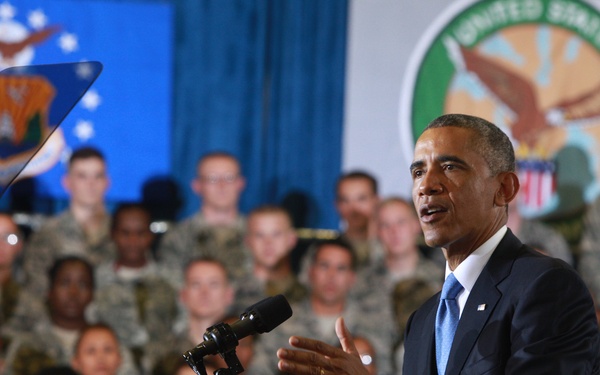 President visits USCENTCOM, MacDill AFB