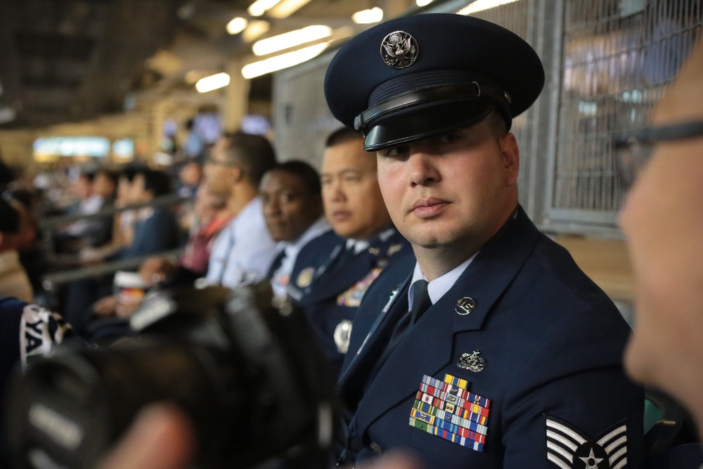 Yankee Stadium hosts Airmen for Air Force birthday celebration