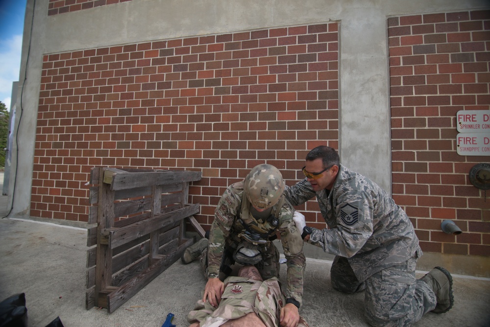 Tactical Combat Casualty Care training