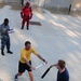 Zumwalt crew trains with batons