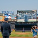National anthem at Yankee Stadium for US Air Force's 67th birthday