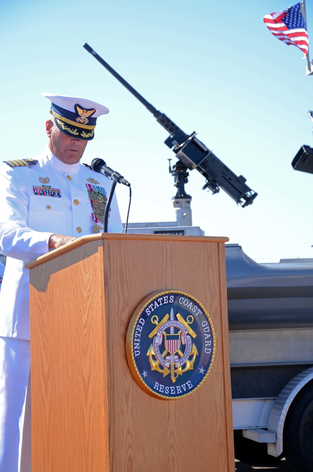 USCG PSU Change of Command