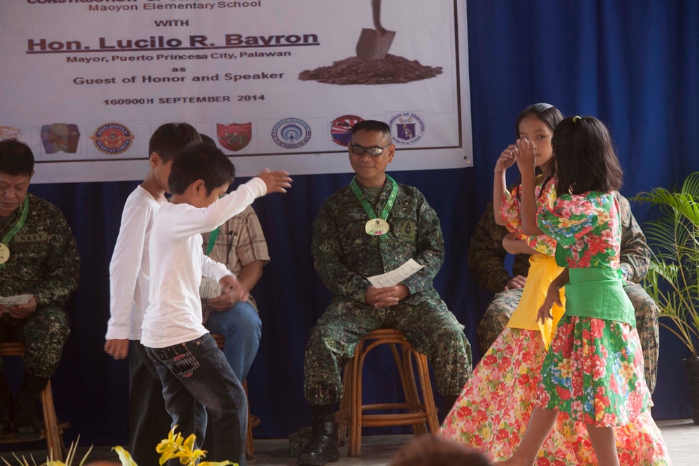 Philippine, U.S. forces gather for Engineering Civic Action Program Groundbreaking Ceremony