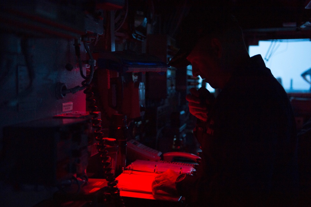 USS Germantown operations
