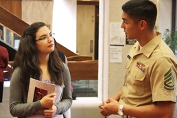 Marine Judge Advocates share experiences during National Latina/o Law Student Conference