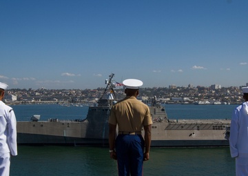 SPMAGTF-South arrives in San Diego aboard USS America