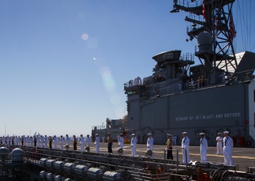 SPMAGTF-South arrives in San Diego aboard USS America
