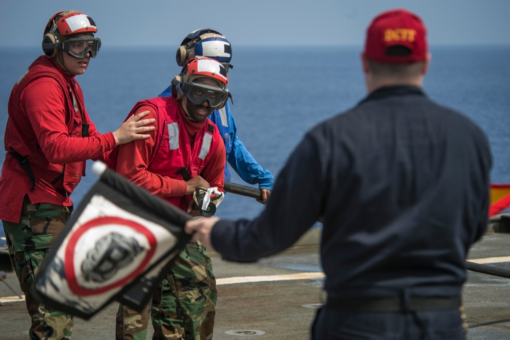 USS Germantown operations