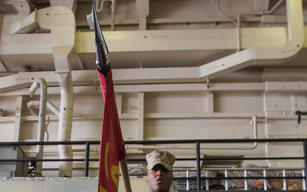 Mesa Verde Marines drill during corporals course