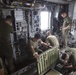 Marines perform preventive maintenance on Super Stallion aboard Mesa Verde