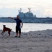 USS Peleliu White Beach port visit