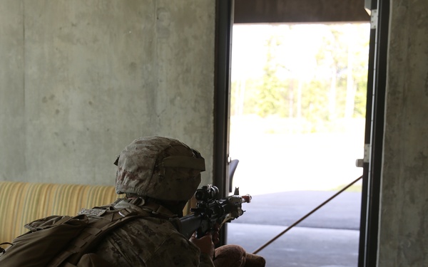 3/2 Marines assault Fort A.P. Hill MOUT town