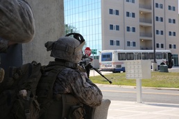 3/2 Marines assault Fort A.P. Hill MOUT town