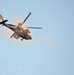 Aerial gunnery exercise bangs, booms