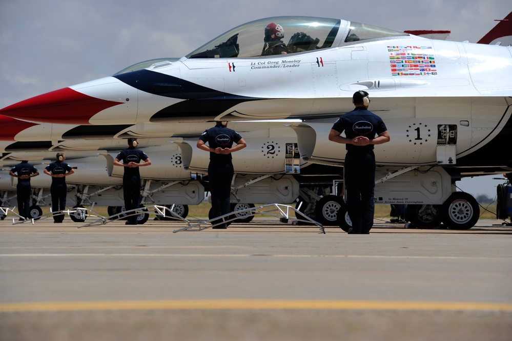Thunderbirds at Cannon Air Force Base