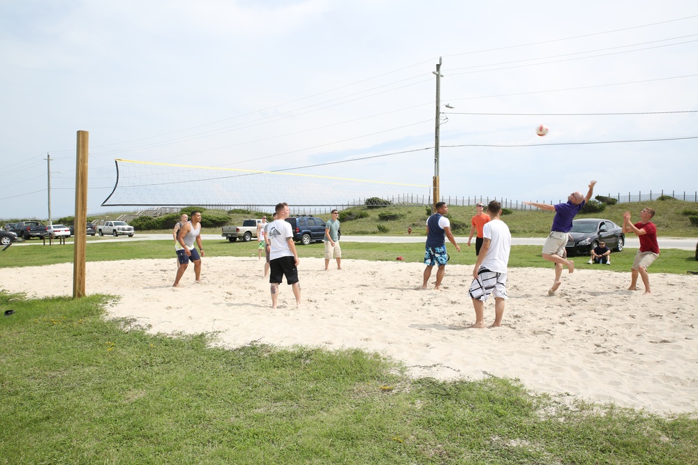Integrated Task Force throws beach bash