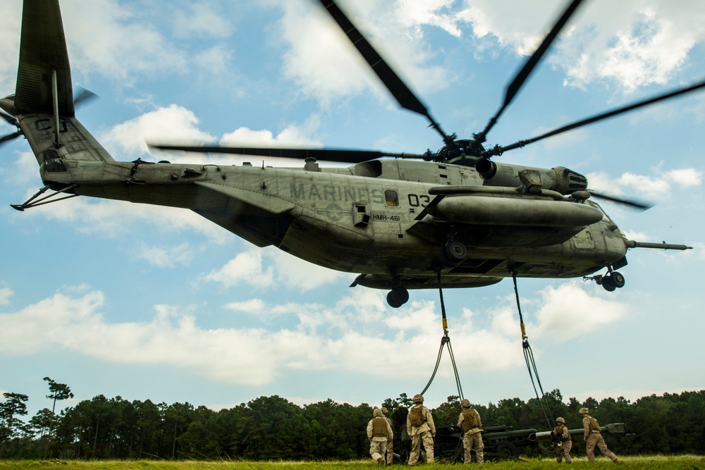 Marines ensure mission accomplishment through external helo lifts