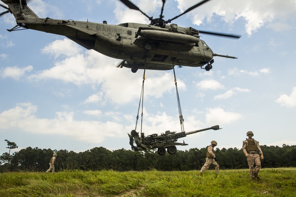 Marines ensure mission accomplishment through external helo lifts