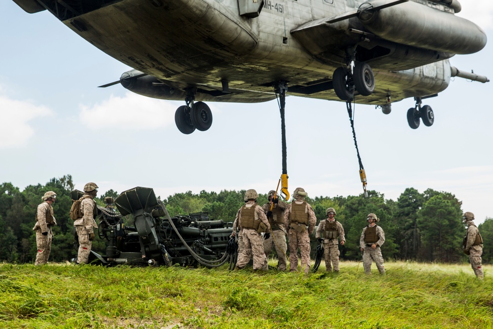 Marines ensure mission accomplishment through external helo lifts