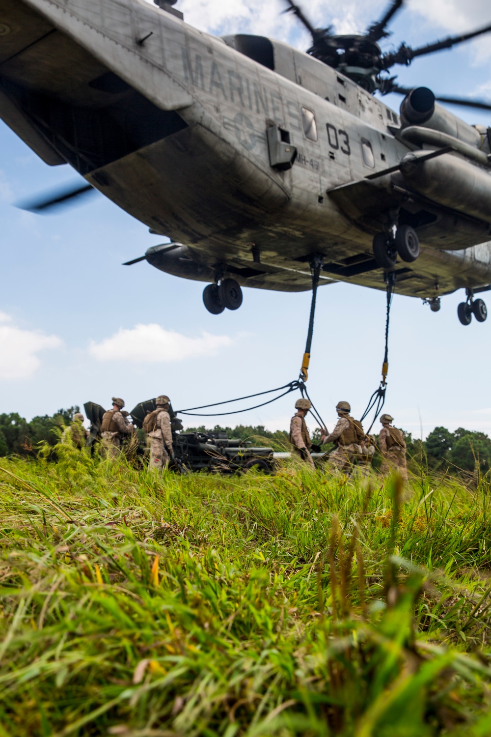 Marines ensure mission accomplishment through external helo lifts