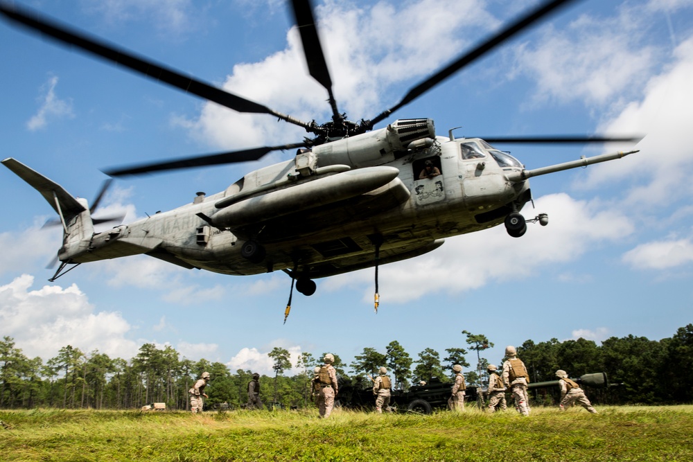 Marines ensure mission accomplishment through external helo lifts