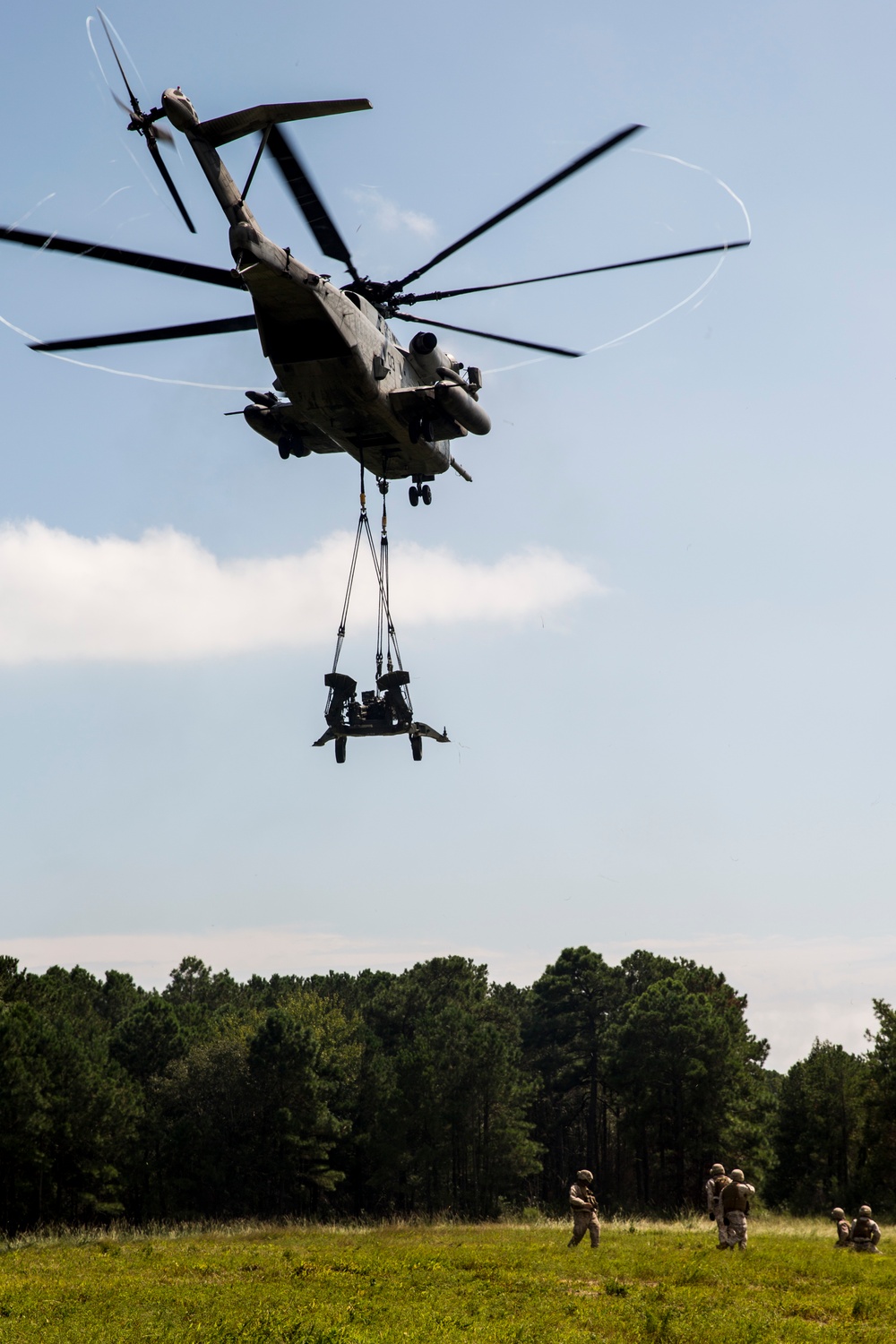 Marines ensure mission accomplishment through external helo lifts