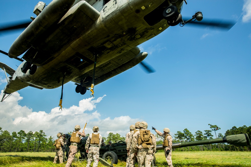 Marines ensure mission accomplishment through external helo lifts