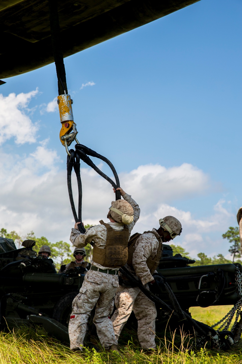 Marines ensure mission accomplishment through external helo lifts