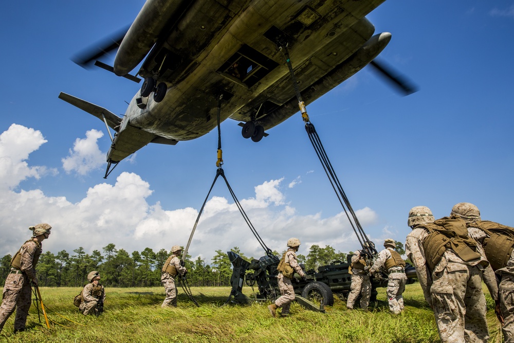 Marines ensure mission accomplishment through external helo lifts