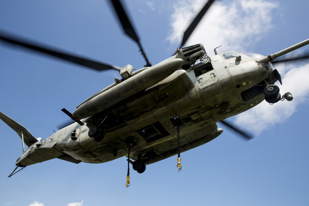 Marines ensure mission accomplishment through external helo lifts