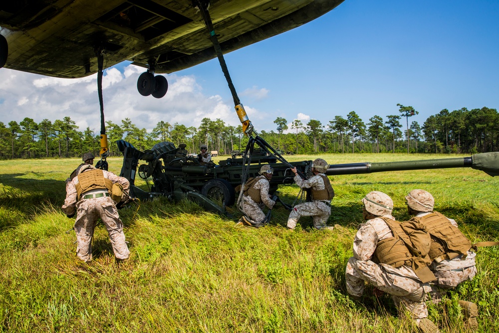 Marines ensure mission accomplishment through external helo lifts