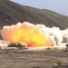 M58 Mine Clearing Line Charge fire