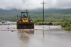 Rcks cleared after flooding [Image 1 of 3]
