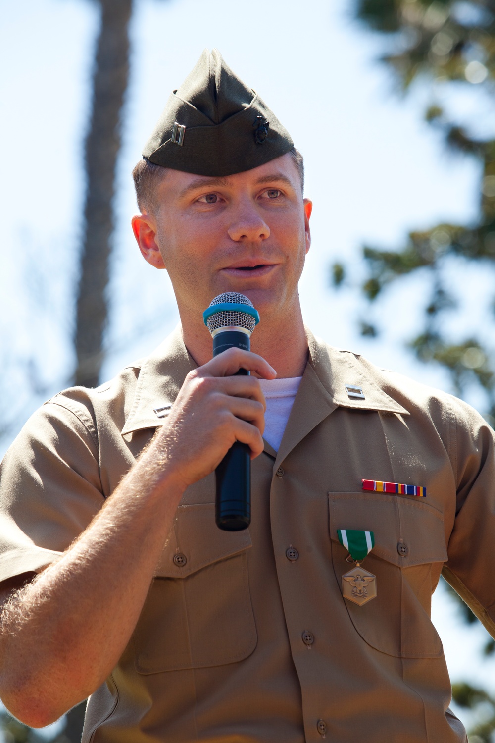 Alpha Company Change of Command