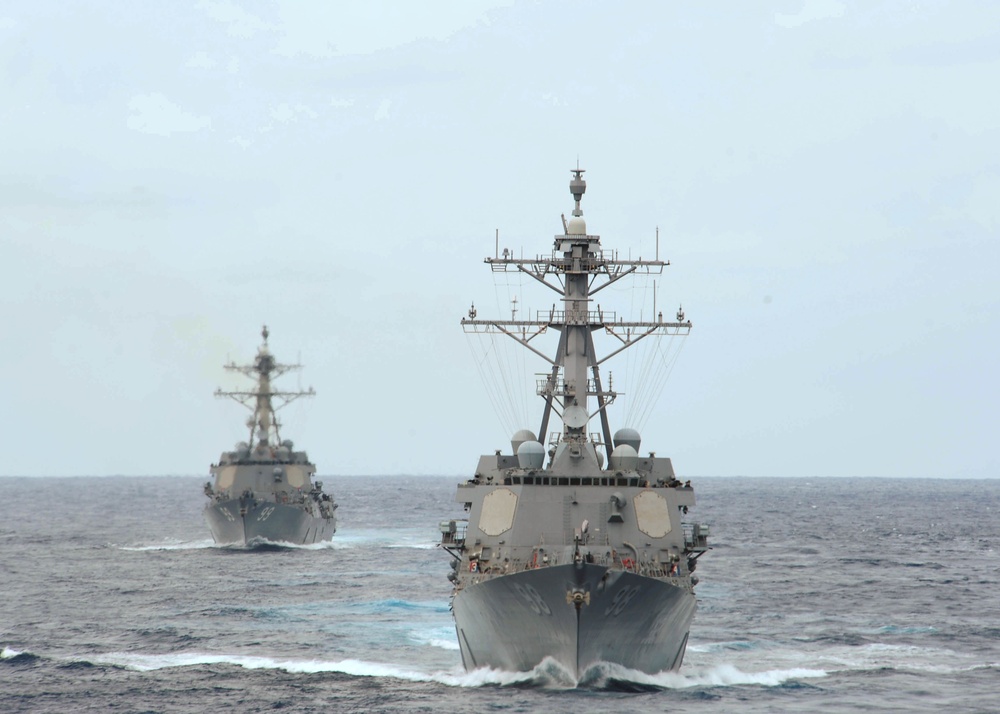 Ship maneuvering drills