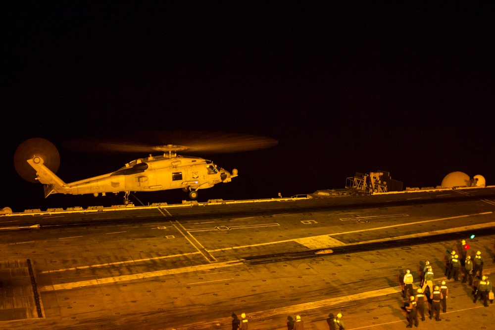 Takeoff from USS George Washington flight deck