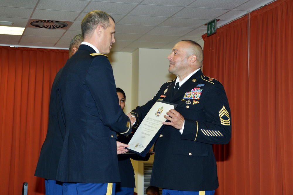 USAG Vicenza quarterly retirement ceremony